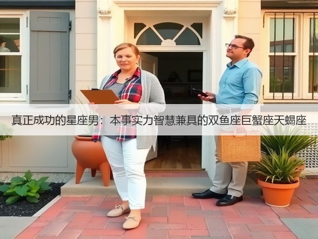 真正成功的星座男：本事实力智慧兼具的双鱼座巨蟹座天蝎座(图2)