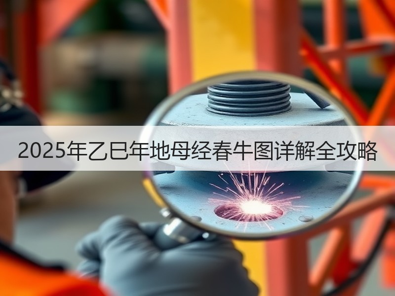 2025年乙巳年地母经春牛图详解全攻略