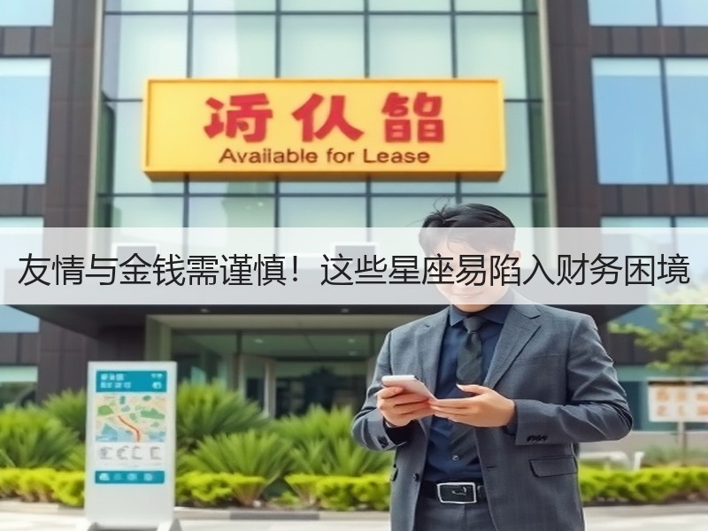 友情与金钱需谨慎！这些星座易陷入财务困境