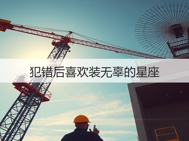 犯错后喜欢装无辜的星座(图1) 犯错后喜欢装无辜的星座(图1)
