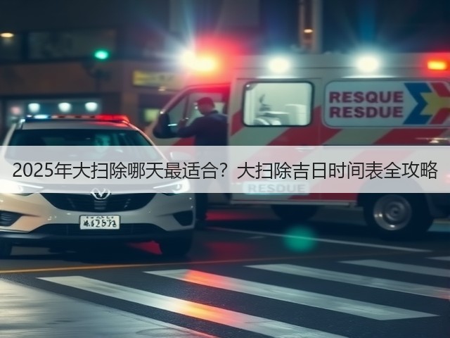 2025年大扫除哪天最适合？大扫除吉日时间表全攻略(图1)