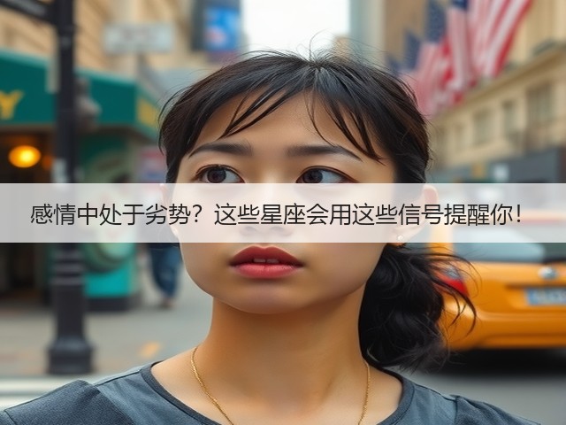 感情中处于劣势？这些星座会用这些信号提醒你！(图2)