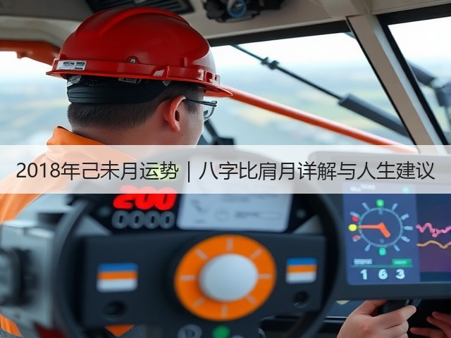 2018年己未月运势|八字比肩月详解与人生建议(图3) 2018年己未月运势|八字比肩月详解与人生建议(图3)