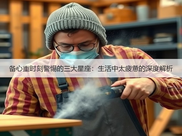 备心重时刻警惕的三大星座:生活中太疲惫的深度解析(图1) 备心重时刻警惕的三大星座:生活中太疲惫的深度解析(图1)
