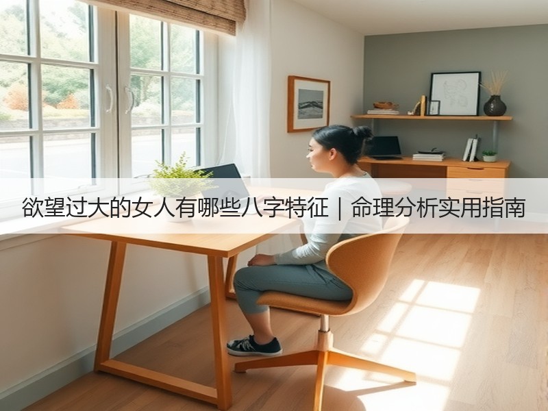 欲望过大的女人有哪些八字特征｜命理分析实用指南