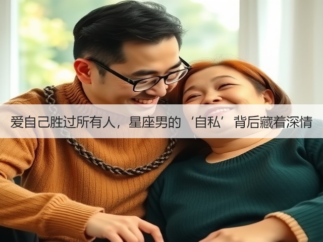 爱自己胜过所有人，星座男的‘自私’背后藏着深情(图1)