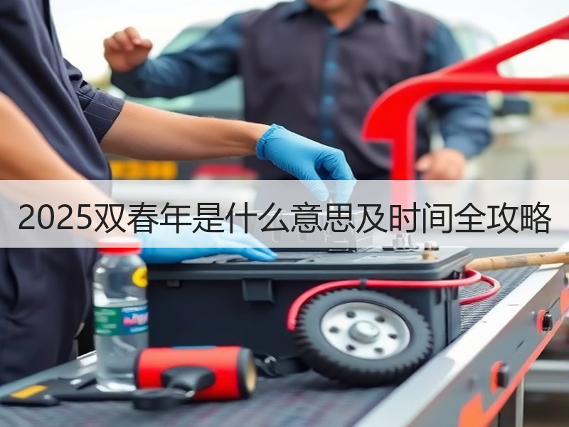 2025双春年是什么意思及时间全攻略