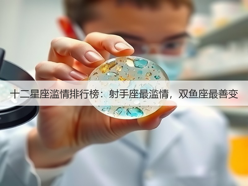 十二星座滥情排行榜：射手座最滥情，双鱼座最善变