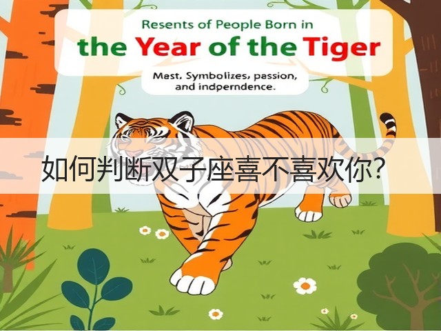 如何判断双子座喜不喜欢你？(图3)