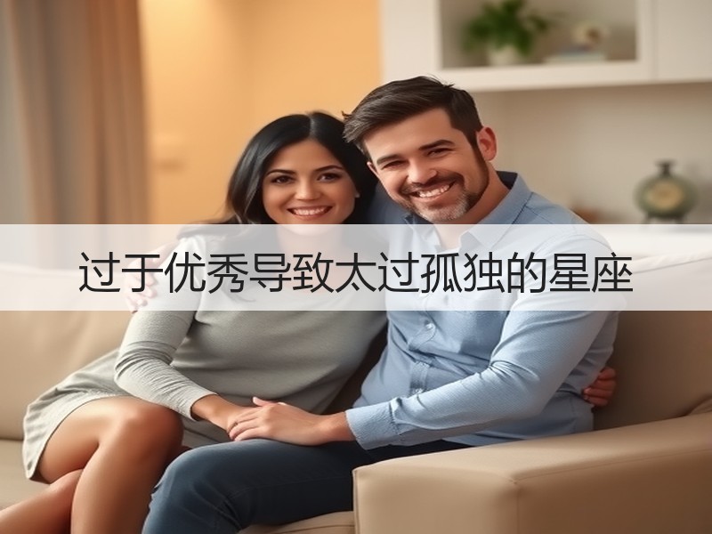 过于优秀导致太过孤独的星座