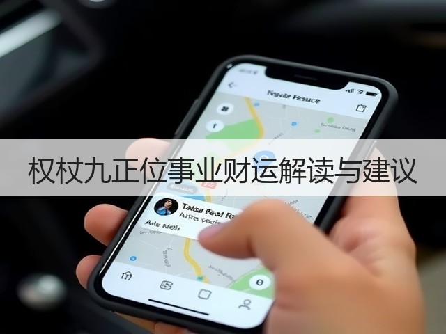 权杖九正位事业财运解读与建议(图3)