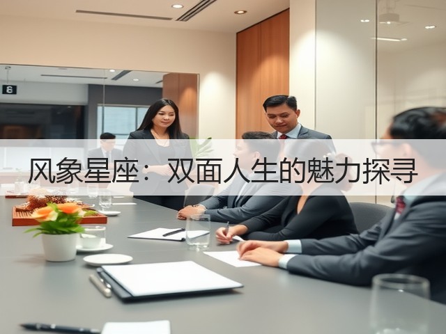 风象星座:双面人生的魅力探寻(图1) 风象星座:双面人生的魅力探寻(图1)