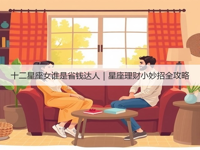 十二星座女谁是省钱达人｜星座理财小妙招全攻略(图2)