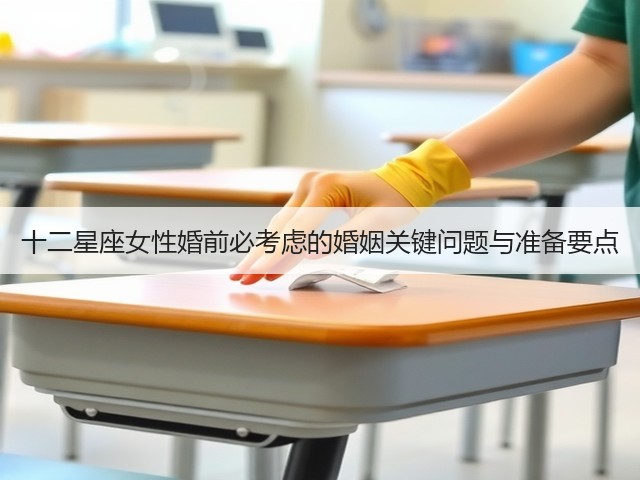 十二星座女性婚前必考虑的婚姻关键问题与准备要点(图1)