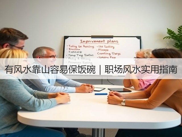有风水靠山容易保饭碗｜职场风水实用指南(图2)