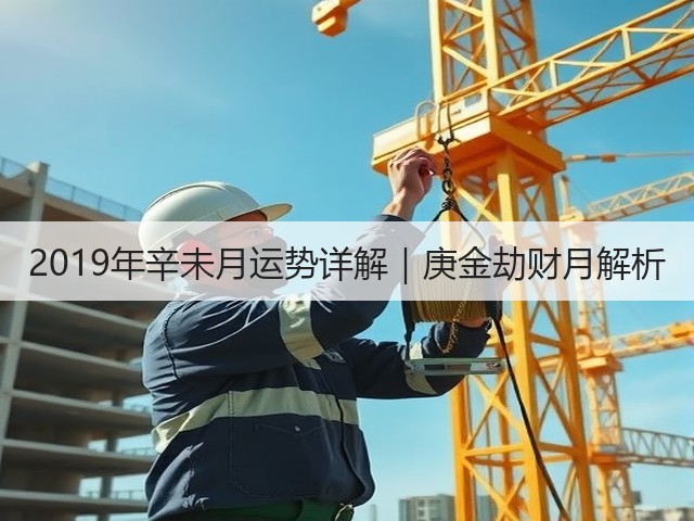 2019年辛未月运势详解｜庚金劫财月解析(图1)