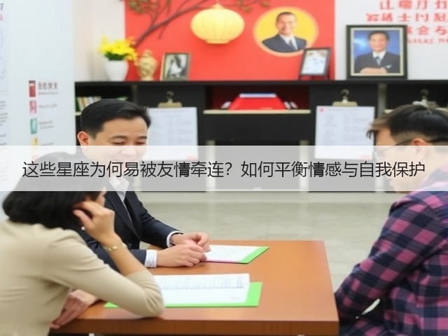 这些星座为何易被友情牵连?如何平衡情感与自我保护(图1) 这些星座为何易被友情牵连?如何平衡情感与自我保护(图1)
