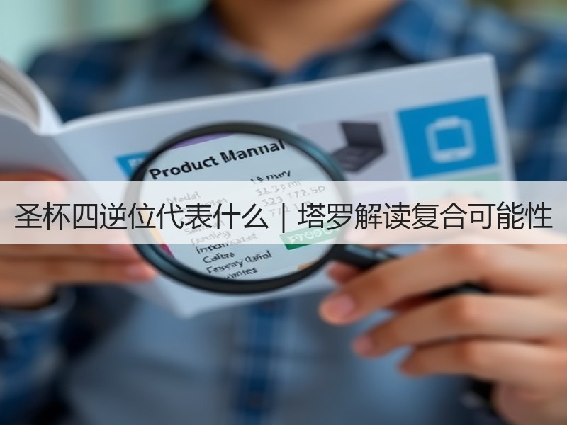 圣杯四逆位代表什么｜塔罗解读复合可能性