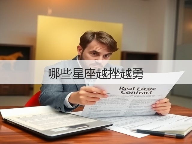 哪些星座越挫越勇(图2) 哪些星座越挫越勇(图2)