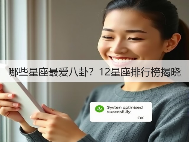 哪些星座最爱八卦？12星座排行榜揭晓(图2)