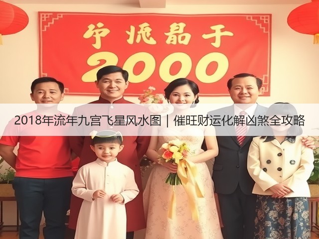 2018年流年九宫飞星风水图|催旺财运化解凶煞全攻略(图2) 2018年流年九宫飞星风水图|催旺财运化解凶煞全攻略(图2)