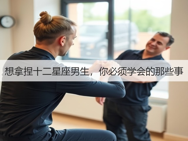 想拿捏十二星座男生，你必须学会的那些事(图2)