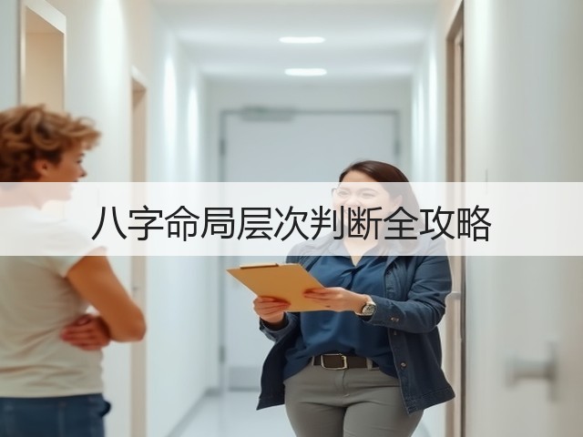 八字命局层次判断全攻略(图3) 八字命局层次判断全攻略(图3)
