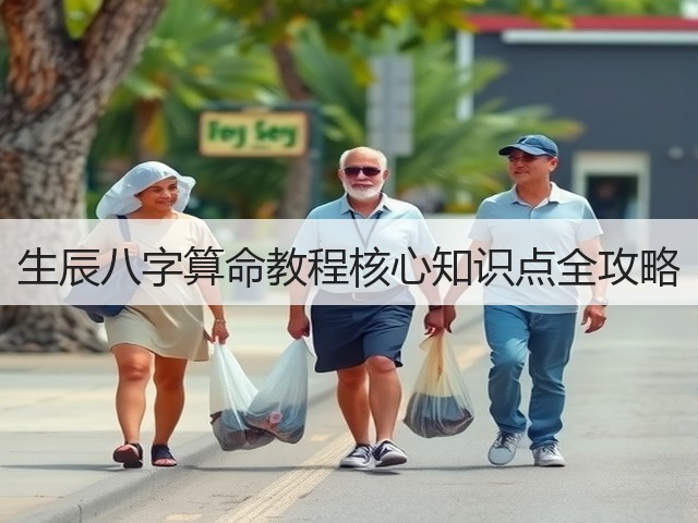 生辰八字算命教程核心知识点全攻略(图1)