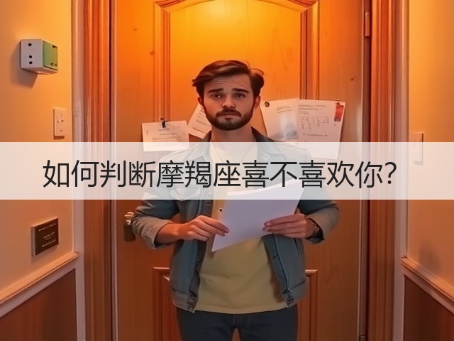 如何判断摩羯座喜不喜欢你?(图1) 如何判断摩羯座喜不喜欢你?(图1)