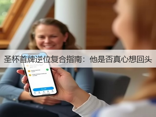 圣杯首牌逆位复合指南:他是否真心想回头(图3) 圣杯首牌逆位复合指南:他是否真心想回头(图3)