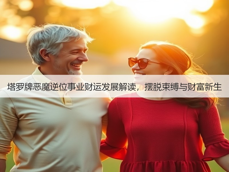 塔罗牌恶魔逆位事业财运发展解读，摆脱束缚与财富新生