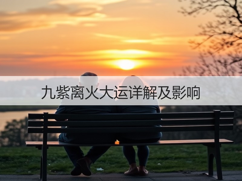 九紫离火大运详解及影响