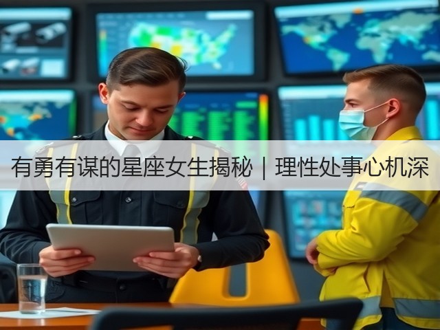有勇有谋的星座女生揭秘｜理性处事心机深(图1)