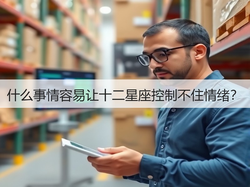什么事情容易让十二星座控制不住情绪？