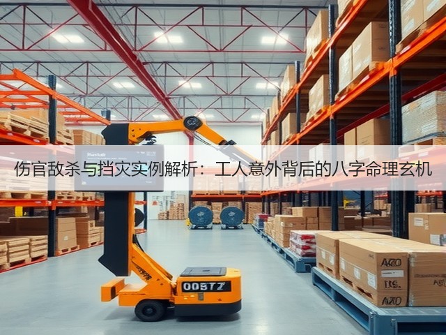 伤官敌杀与挡灾实例解析：工人意外背后的八字命理玄机(图2)
