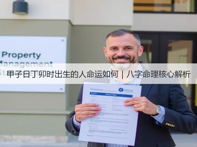 甲子日丁卯时出生的人命运如何|八字命理核心解析(图2) 甲子日丁卯时出生的人命运如何|八字命理核心解析(图2)