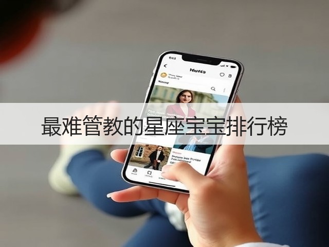 最难管教的星座宝宝排行榜(图2) 最难管教的星座宝宝排行榜(图2)