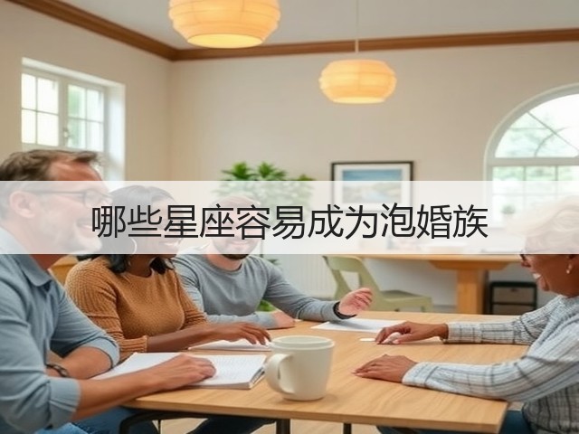 哪些星座容易成为泡婚族(图3)