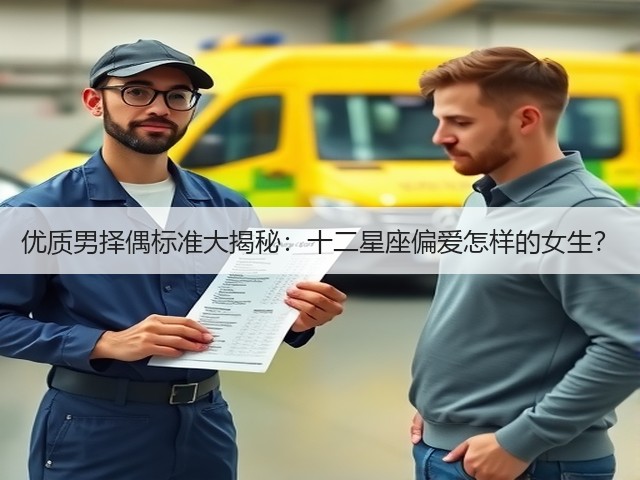 优质男择偶标准大揭秘：十二星座偏爱怎样的女生？(图1)