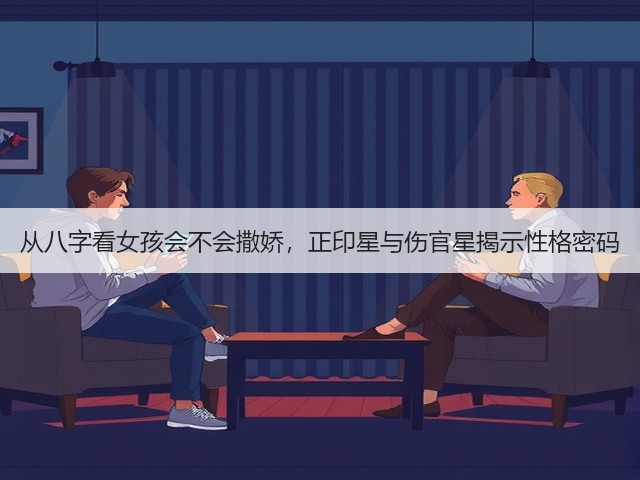 从八字看女孩会不会撒娇,正印星与伤官星揭示性格密码(图2) 从八字看女孩会不会撒娇,正印星与伤官星揭示性格密码(图2)
