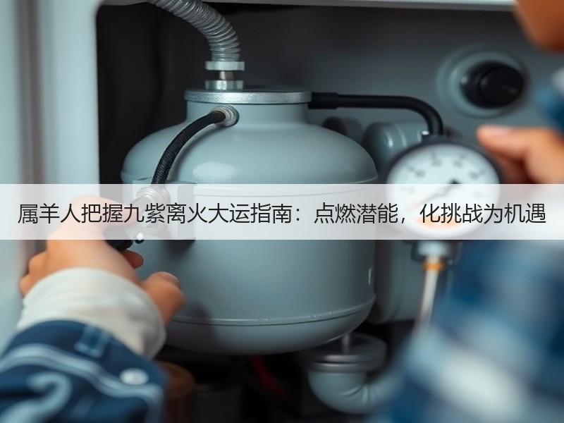 属羊人把握九紫离火大运指南：点燃潜能，化挑战为机遇
