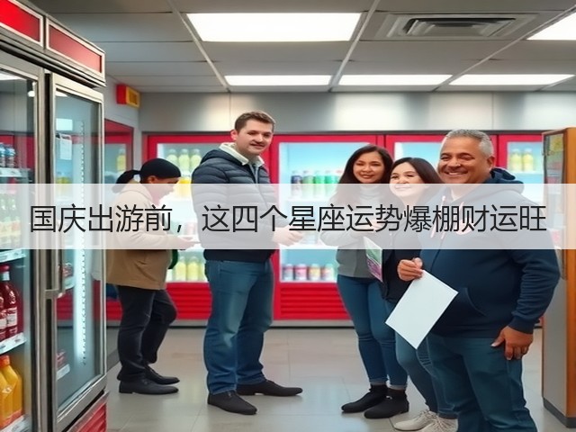 国庆出游前，这四个星座运势爆棚财运旺(图1)