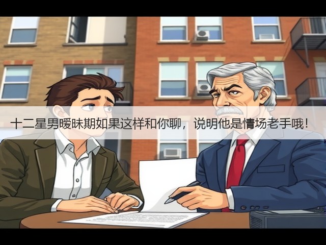 十二星男暧昧期如果这样和你聊，说明他是情场老手哦！(图3)