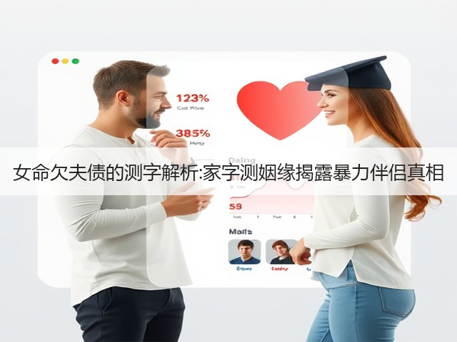 女命欠夫债的测字解析:家字测姻缘揭露暴力伴侣真相(图2)