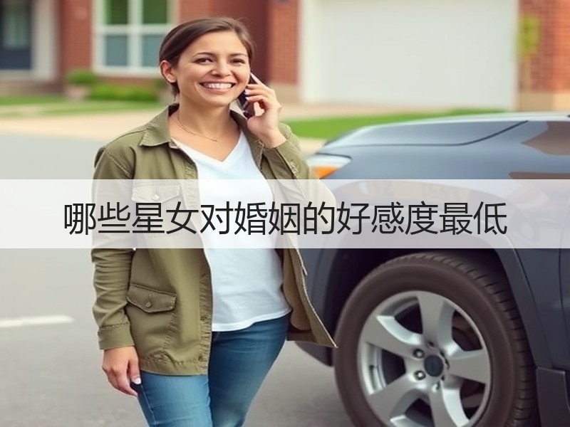 哪些星女对婚姻的好感度最低
