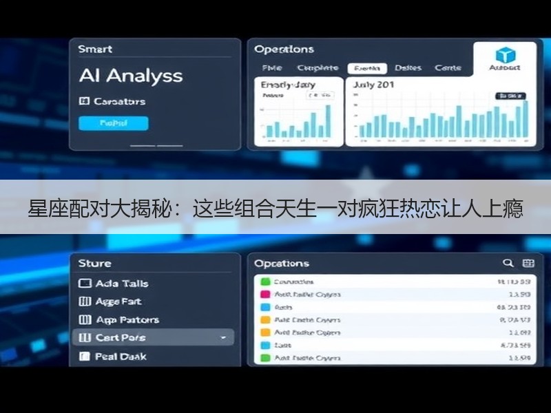 星座配对大揭秘：这些组合天生一对疯狂热恋让人上瘾