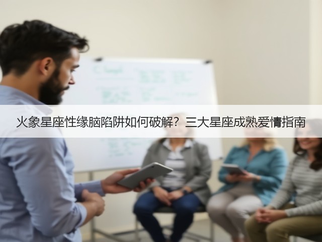 火象星座性缘脑陷阱如何破解？三大星座成熟爱情指南(图1)