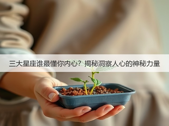 三大星座谁最懂你内心?揭秘洞察人心的神秘力量(图1) 三大星座谁最懂你内心?揭秘洞察人心的神秘力量(图1)