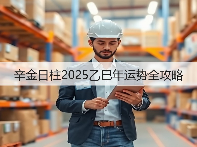 辛金日柱2025乙巳年运势全攻略