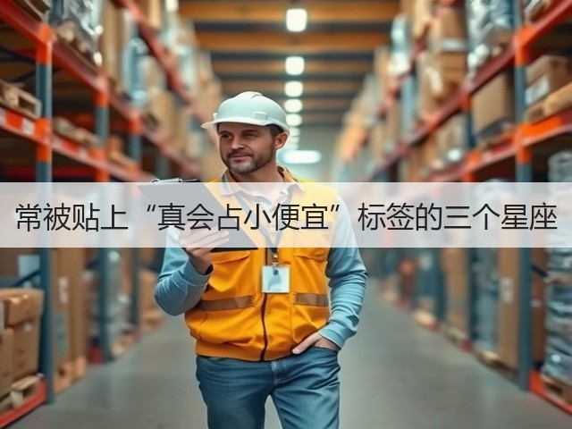 常被贴上“真会占小便宜”标签的三个星座(图3) 常被贴上“真会占小便宜”标签的三个星座(图3)